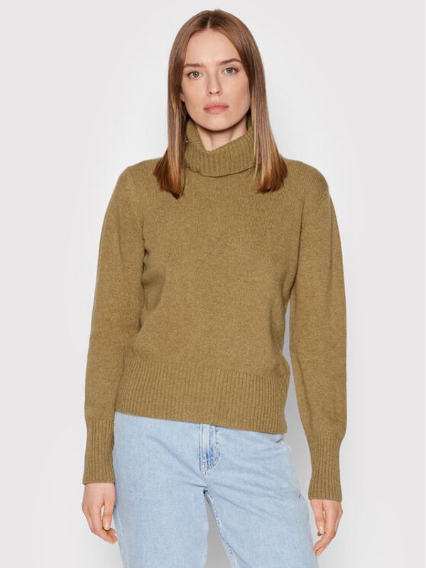 Luisa Spagnoli Luisa Spagnoli Поло Contiguo 57453 Кафяв Tight Fit