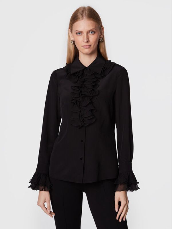 Luisa Spagnoli Luisa Spagnoli Риза Leggiadria 5395371 Черен Regular Fit