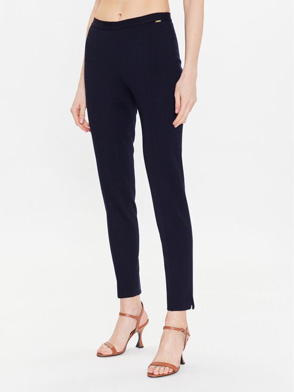 Luisa Spagnoli Luisa Spagnoli Текстилни панталони Minuendo 539802 Тъмносин Regular Fit