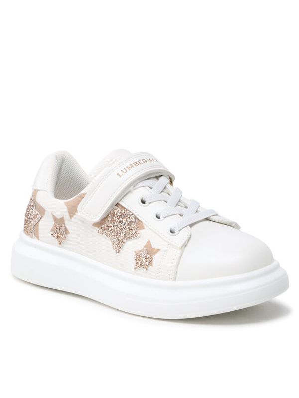 Lumberjack Lumberjack Обувки 1 VELCRO AND ELASTIC LACE SNEAKER Бял