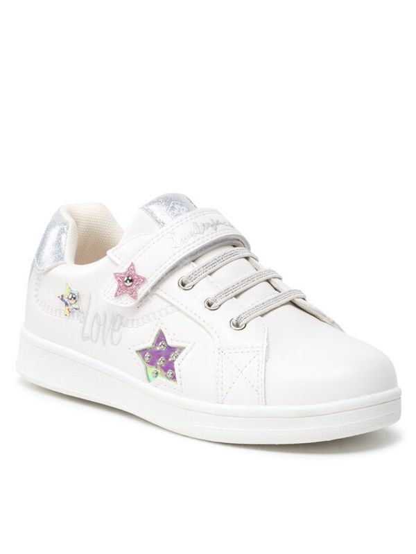 Lumberjack Lumberjack Обувки 1 VELCRO AND ELASTIC LACE SNEAKER Бял