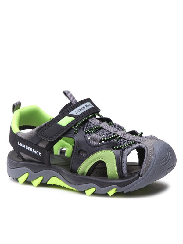 Lumberjack Lumberjack Обувки CLOSED SANDAL Черен