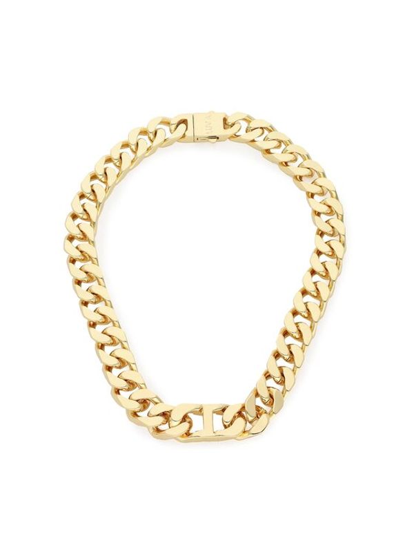 Luv AJ Luv AJ Колие Kam Chunky Chain Necklace HOL22-N-KCCN-G Златист