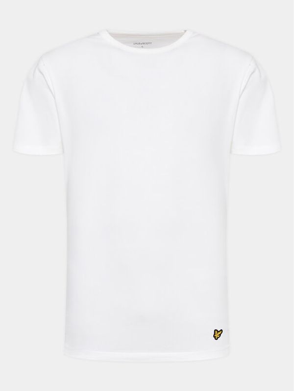 Lyle & Scott Lyle & Scott Комплект 3 тишърти Maxwell 3 Pack T-shirt LG1800V Бял Regular Fit