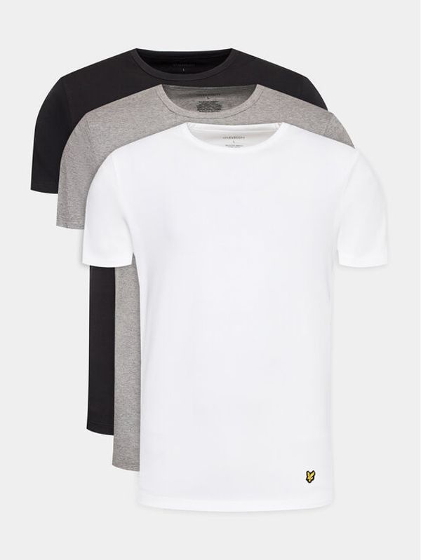 Lyle & Scott Lyle & Scott Комплект 3 тишърти Maxwell 3 Pack T-shirt LG1800V Черен Regular Fit