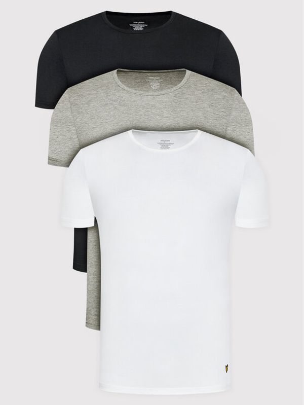 Lyle & Scott Lyle & Scott Комплект 3 тишърти Maxwell LS3PKT900 Цветен Regular Fit