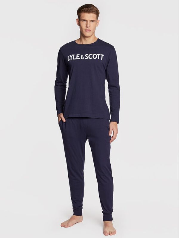 Lyle & Scott Lyle & Scott Пижама Franklin LS-LSET-950-3322 Тъмносин Regular Fit