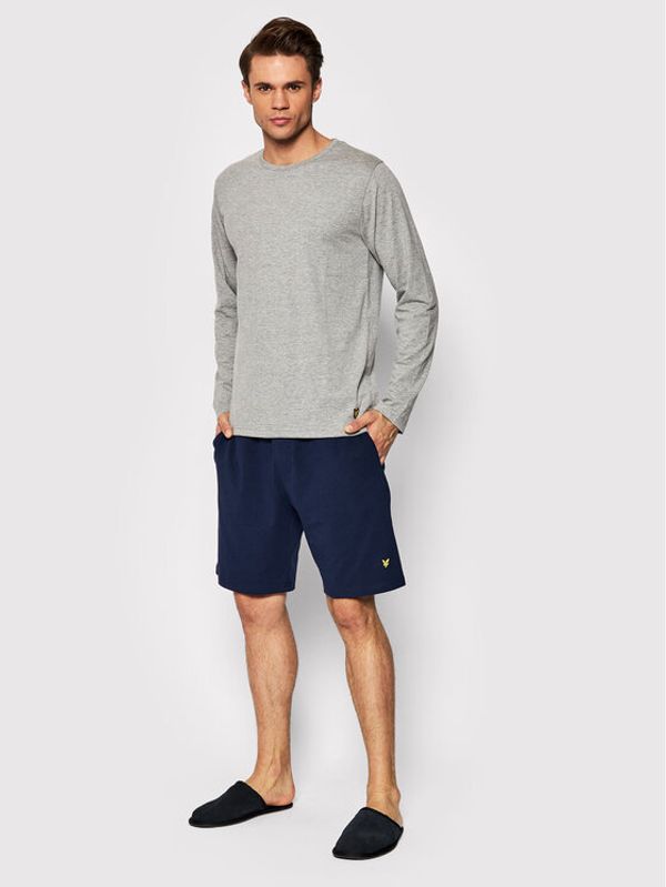 Lyle & Scott Lyle & Scott Пижама Hugo LSLSET921 Сив