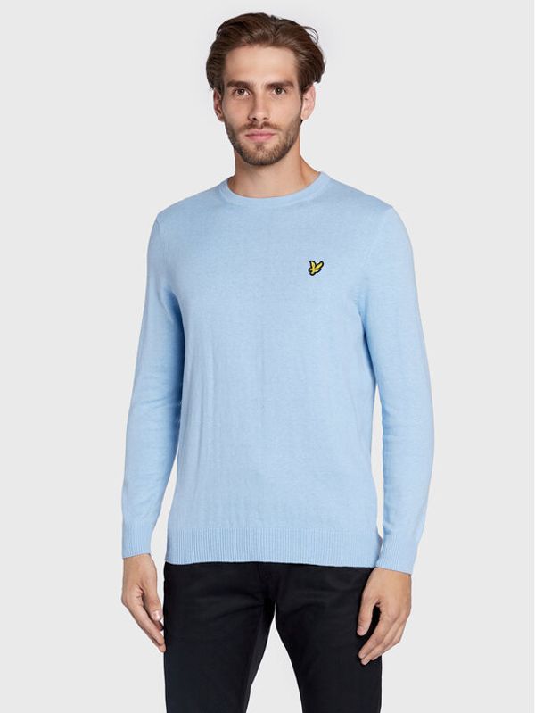Lyle & Scott Lyle & Scott Пуловер KN400VC Син Regular Fit