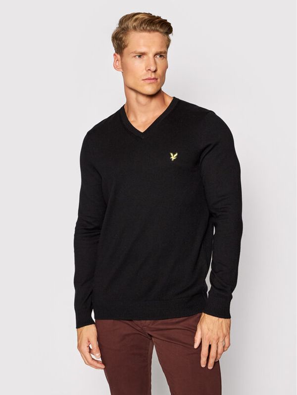 Lyle & Scott Lyle & Scott Пуловер KN401VC Черен Slim Fit
