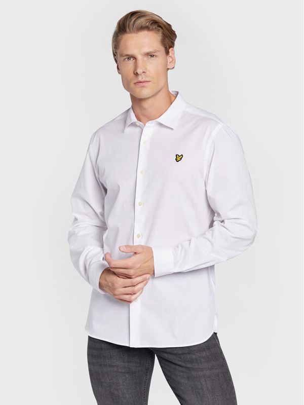 Lyle & Scott Lyle & Scott Риза LW1115VOG Бял Slim Fit