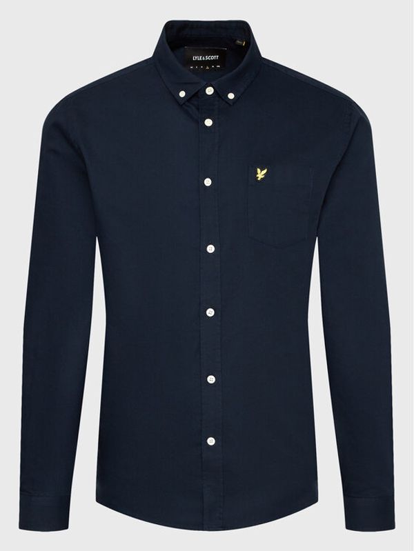 Lyle & Scott Lyle & Scott Риза Oxford LW1302VOG Тъмносин Regular Fit