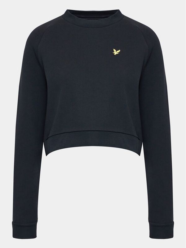 Lyle & Scott Lyle & Scott Суитшърт Cropped Sweatshirt MLW1609V Черен Regular Fit