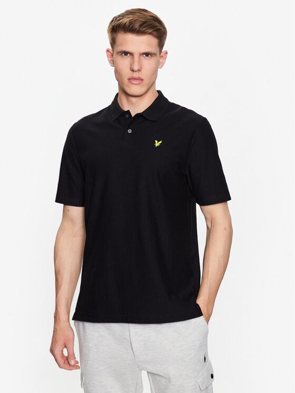 Lyle & Scott Lyle & Scott Тениска с яка и копчета Grit Polo Shirt SP1805V Черен Regular Fit