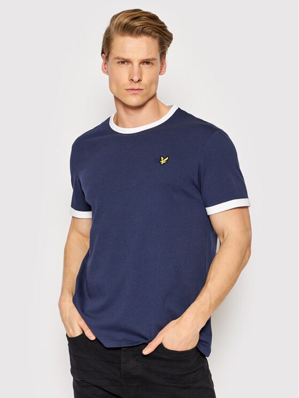 Lyle & Scott Lyle & Scott Тишърт Ringer TS705VOG Тъмносин Regular Fit