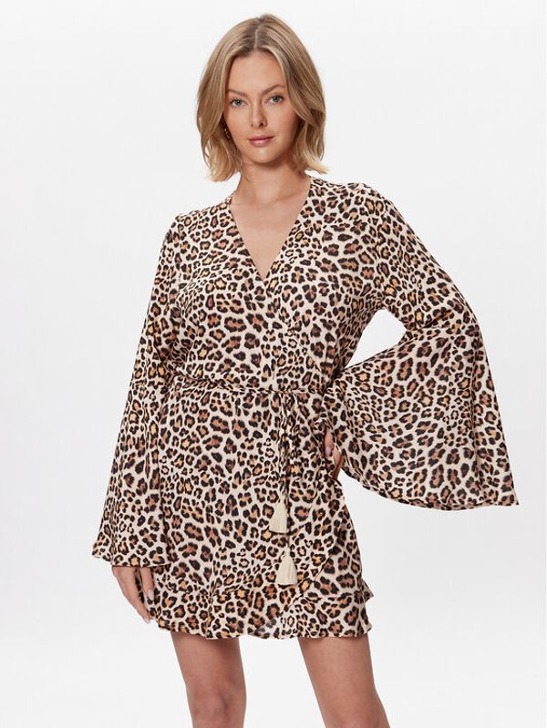 Maaji Maaji Кимоно 2020CKI600 Бежов Regular Fit