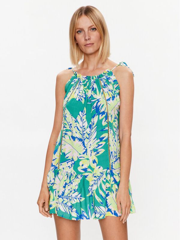 Maaji Maaji Лятна рокля 1730CSD008 Зелен Relaxed Fit