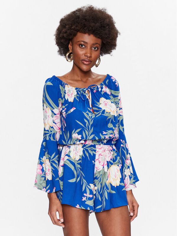 Maaji Maaji Лятна рокля 1785CRO003 Син Regular Fit