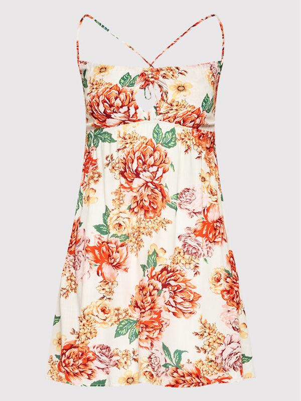 Maaji Maaji Лятна рокля 1852CSD001 Бял Slim Fit