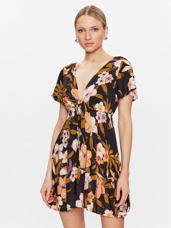 Maaji Maaji Лятна рокля 1929CSD601 Черен Regular Fit