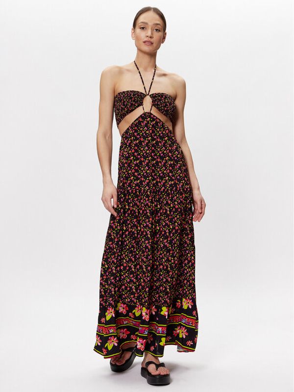 Maaji Maaji Лятна рокля 2006CLD001 Черен Regular Fit