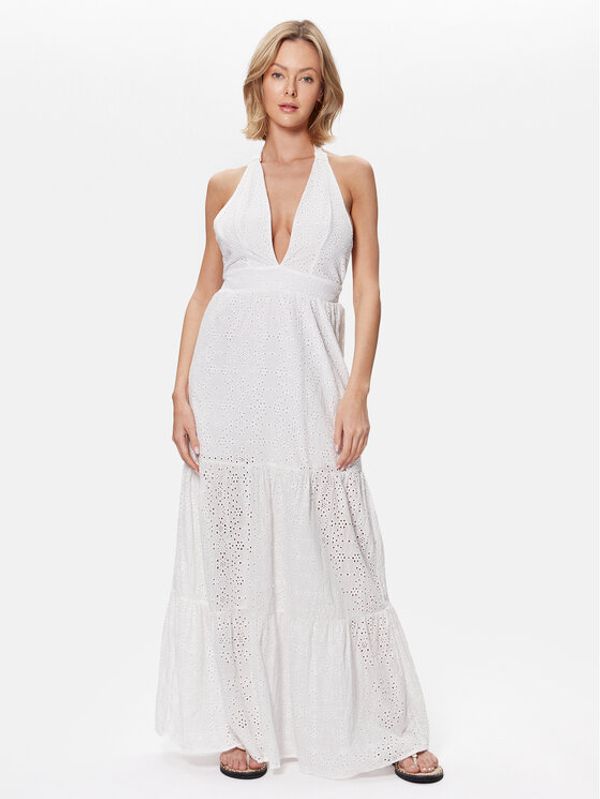 Maaji Maaji Лятна рокля 2011CLD001 Бял Regular Fit