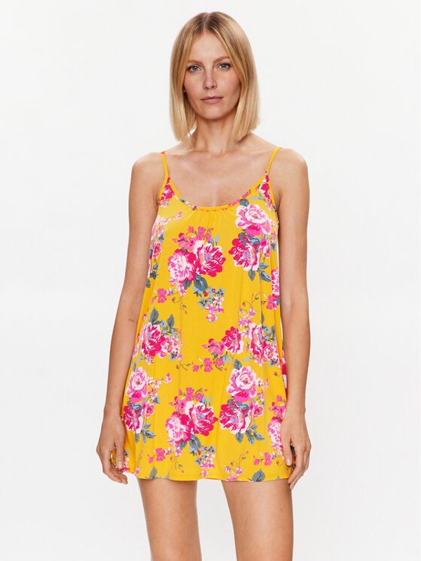 Maaji Maaji Лятна рокля 2034CSD001 Жълт Relaxed Fit