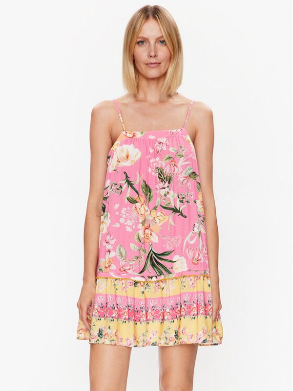 Maaji Maaji Лятна рокля 2036CSD001 Розов Relaxed Fit