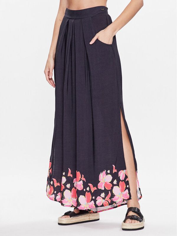 Maaji Maaji Текстилни панталони 1836CPA002 Черен Relaxed Fit