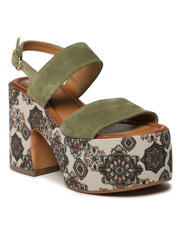 Maciejka Maciejka Сандали 06089-24/00-1 Зелен