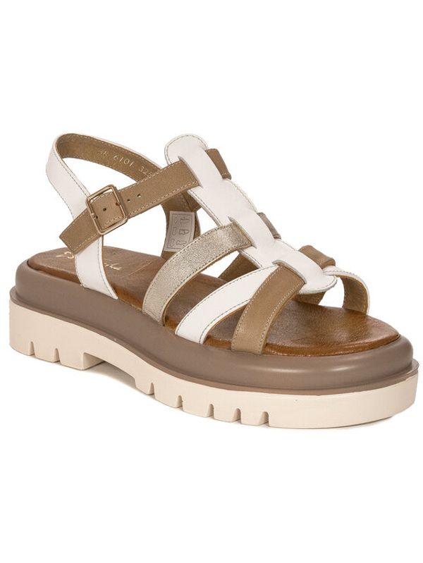 Maciejka Maciejka Сандали 06101-11/00-5 Бял