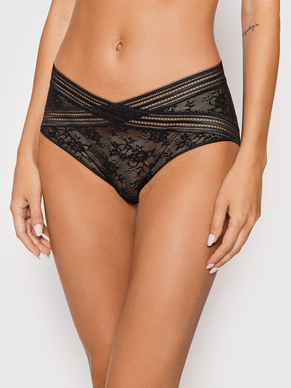 Maison Lejaby Maison Lejaby Класически бикини с висока талия Miss 16464 Черен