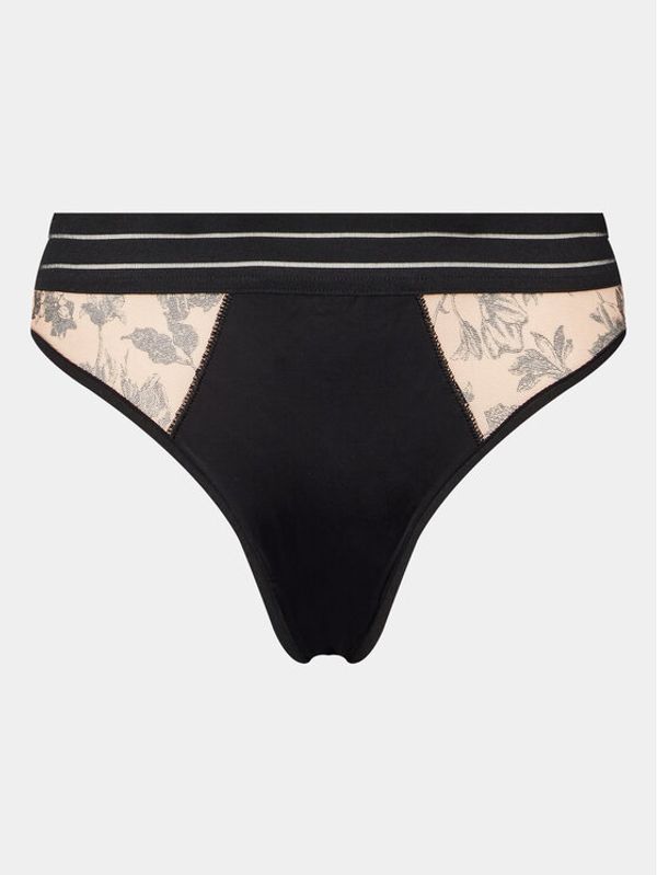 Maison Lejaby Maison Lejaby Класически дамски бикини Nufit Garden 21163 Черен