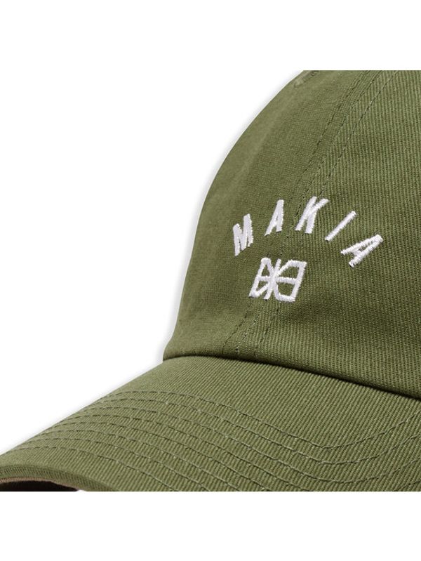 Makia Makia Шапка с козирка Brand U82071 Зелен