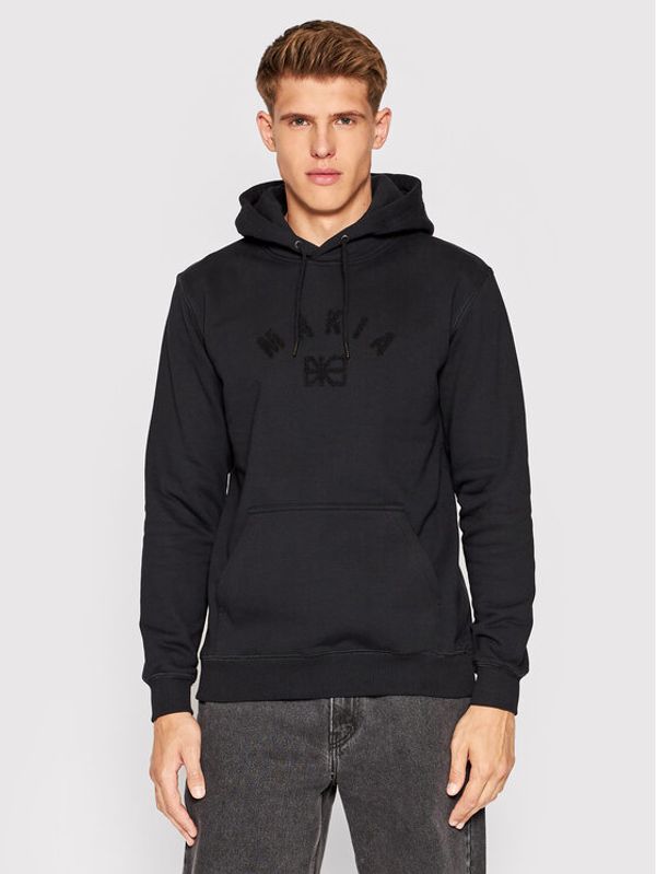 Makia Makia Суитшърт Brand M40079 Черен Regular Fit