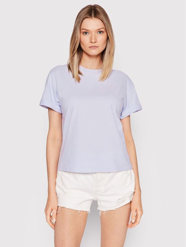 Malai Malai Тишърт Solstice C21061 Виолетов Regular Fit