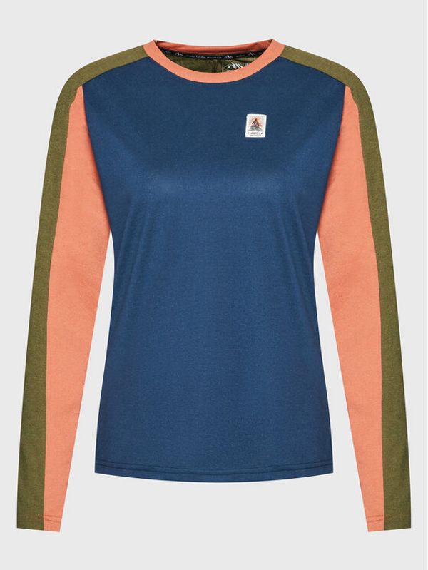 Maloja Maloja Блуза Brennesselm 34156-1-8618 Тъмносин Regular Fit