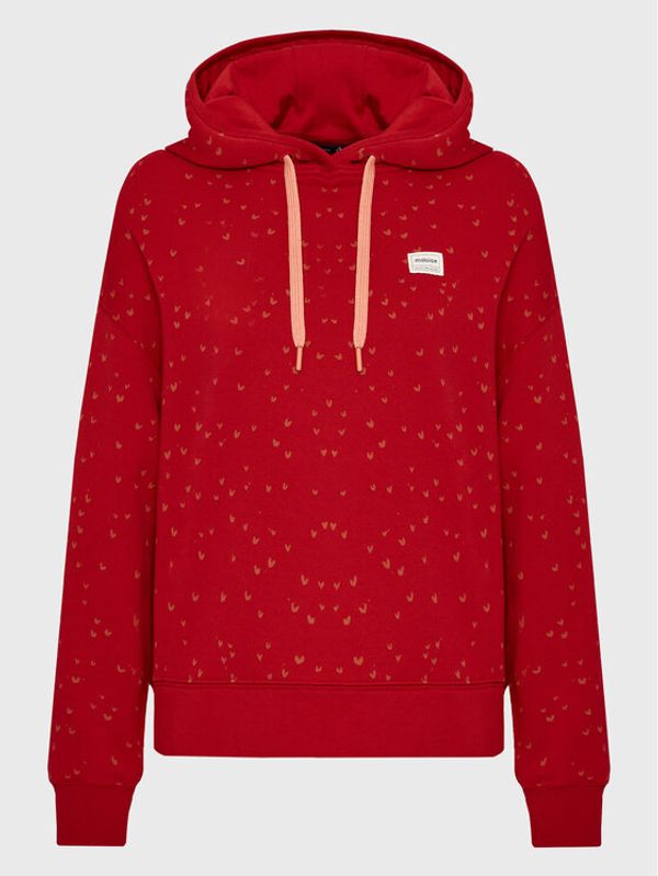 Maloja Maloja Суитшърт CadiniM. 34418-1-8685 Червен Regular Fit