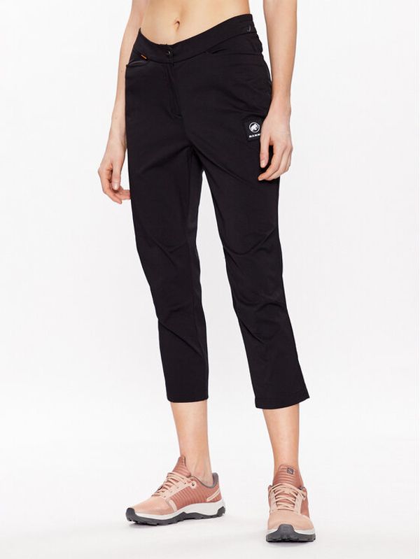 Mammut Mammut Outdoor панталони 1022-01661 Черен Regular Fit