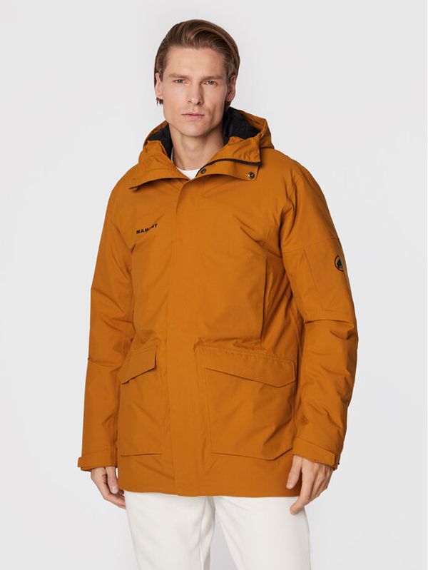 Mammut Mammut Парка Chamuera 1010-29030-7502-115 Жълт Regular Fit