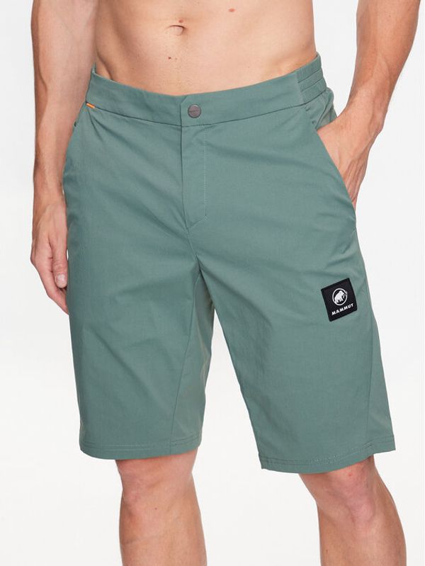 Mammut Mammut Спортни шорти 1023-00671 Зелен Regular Fit