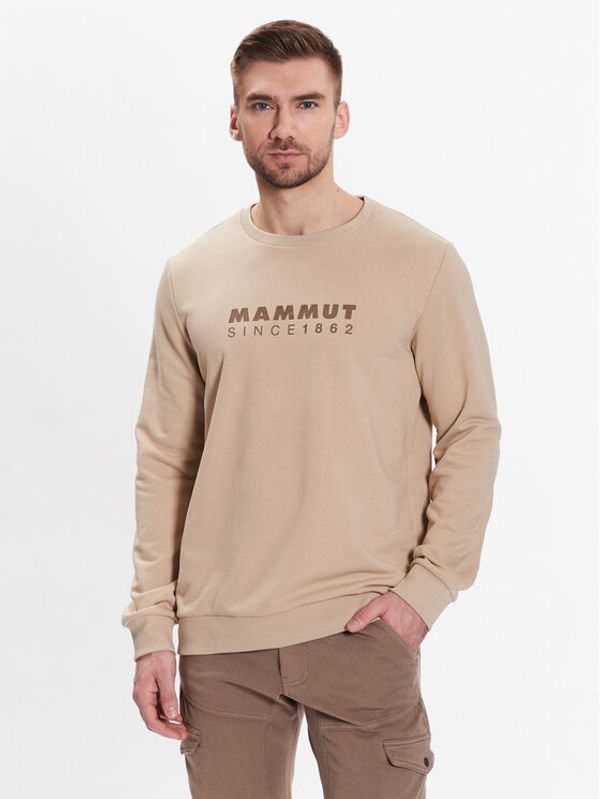 Mammut Mammut Суитшърт 1014-04040 Бежов Regular Fit