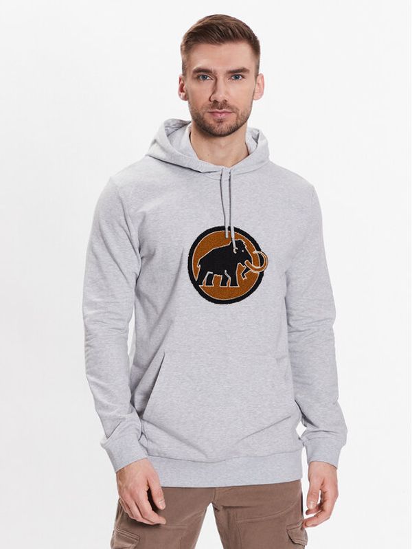 Mammut Mammut Суитшърт 1014-04390 Сив Regular Fit