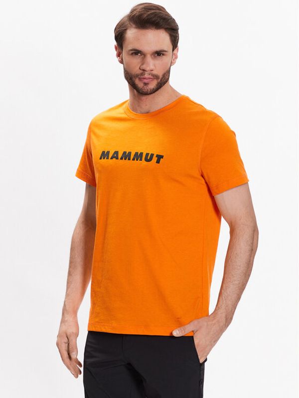 Mammut Mammut Тишърт 1017-04030 Оранжев Regular Fit
