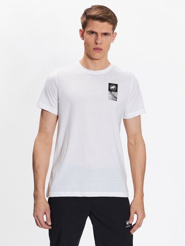 Mammut Mammut Тишърт 1017-04061 Бял Regular Fit