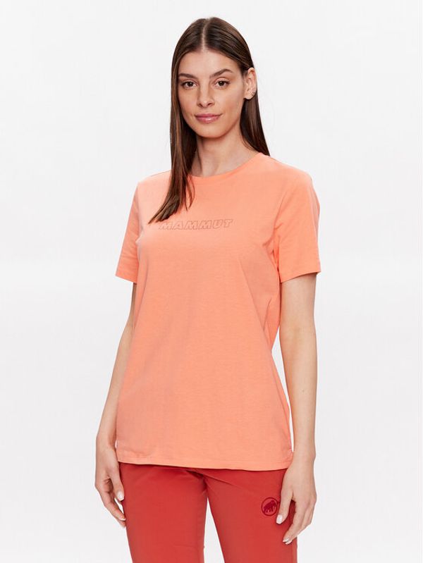 Mammut Mammut Тишърт 1017-04070 Розов Regular Fit