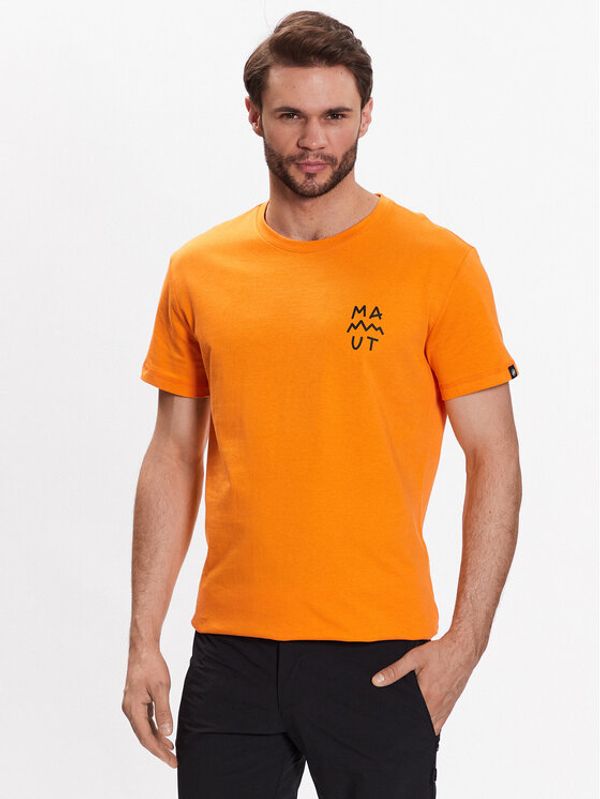 Mammut Mammut Тишърт 1017-05210 Оранжев Regular Fit