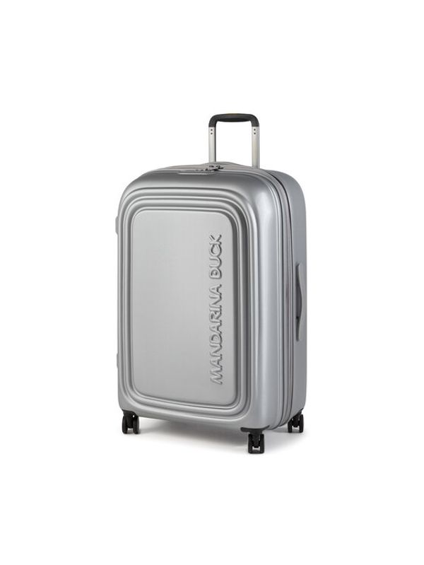 Mandarina Duck Mandarina Duck Голям твърд куфар Trolley P10SZV33466 Сребрист