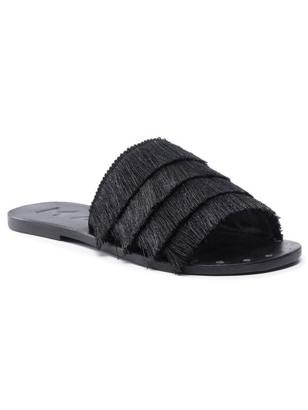 Manebi Manebi Чехли Leather Sandals S 2.5 Y0 Черен