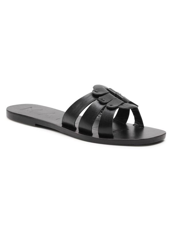 Manebi Manebi Чехли Leather Sandals S 5.0 Y0 Черен
